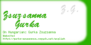 zsuzsanna gurka business card